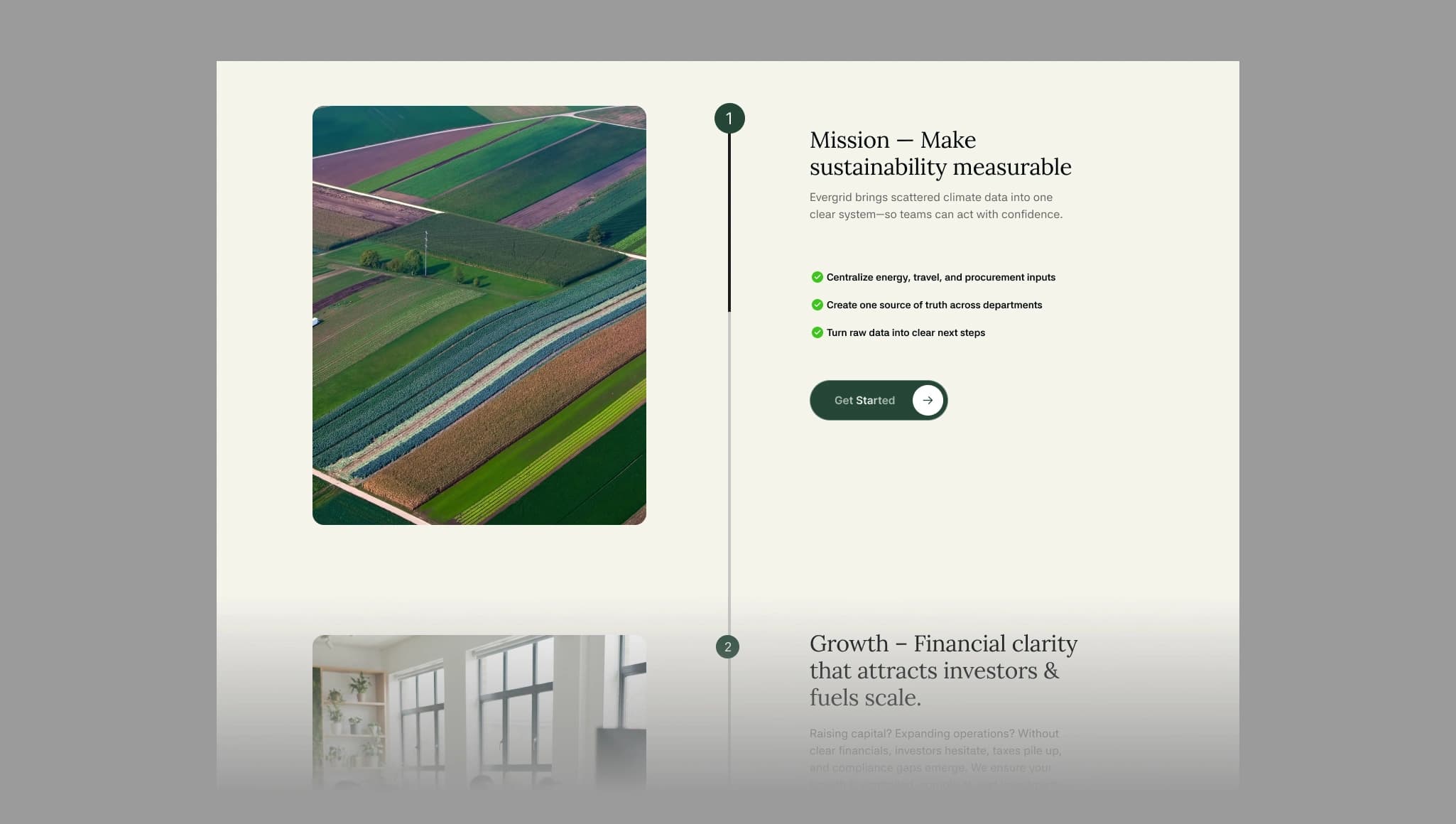 About Us — Features 01 website section preview