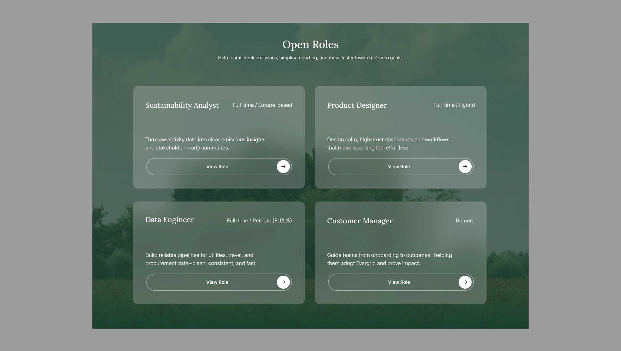 About Us — Other 01 website section preview