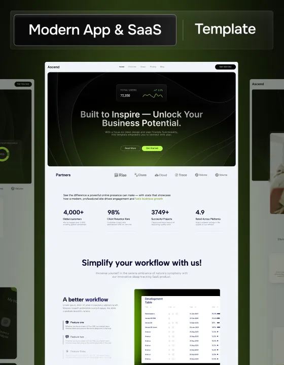 Ascend template preview