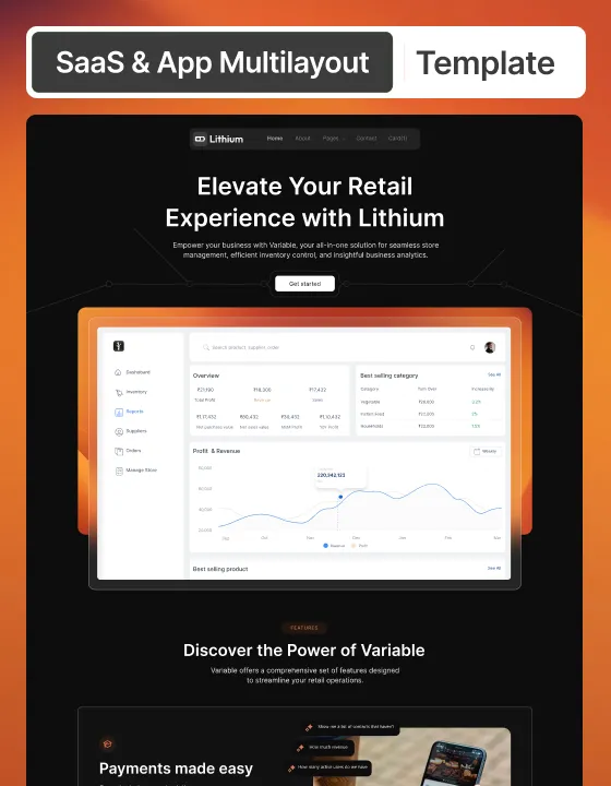 Lithium template preview