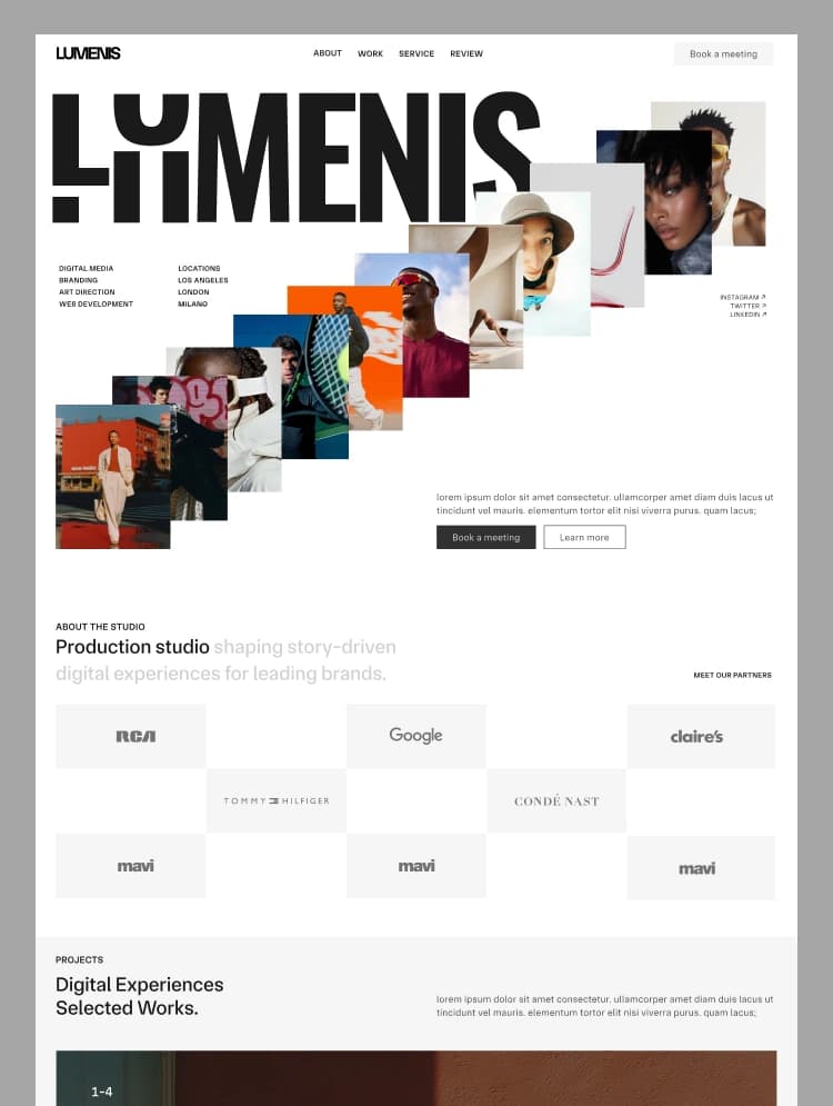 Lumenis template preview