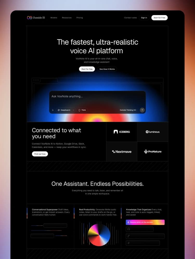 Outside template preview