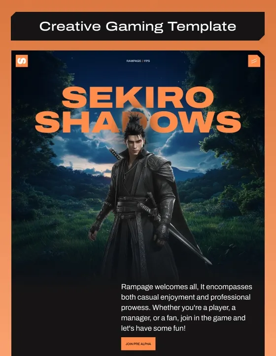 Sekiro template preview