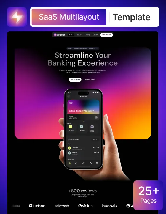 Submit template preview