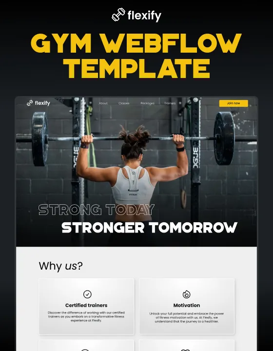 Flexify Fitness & Gym template preview