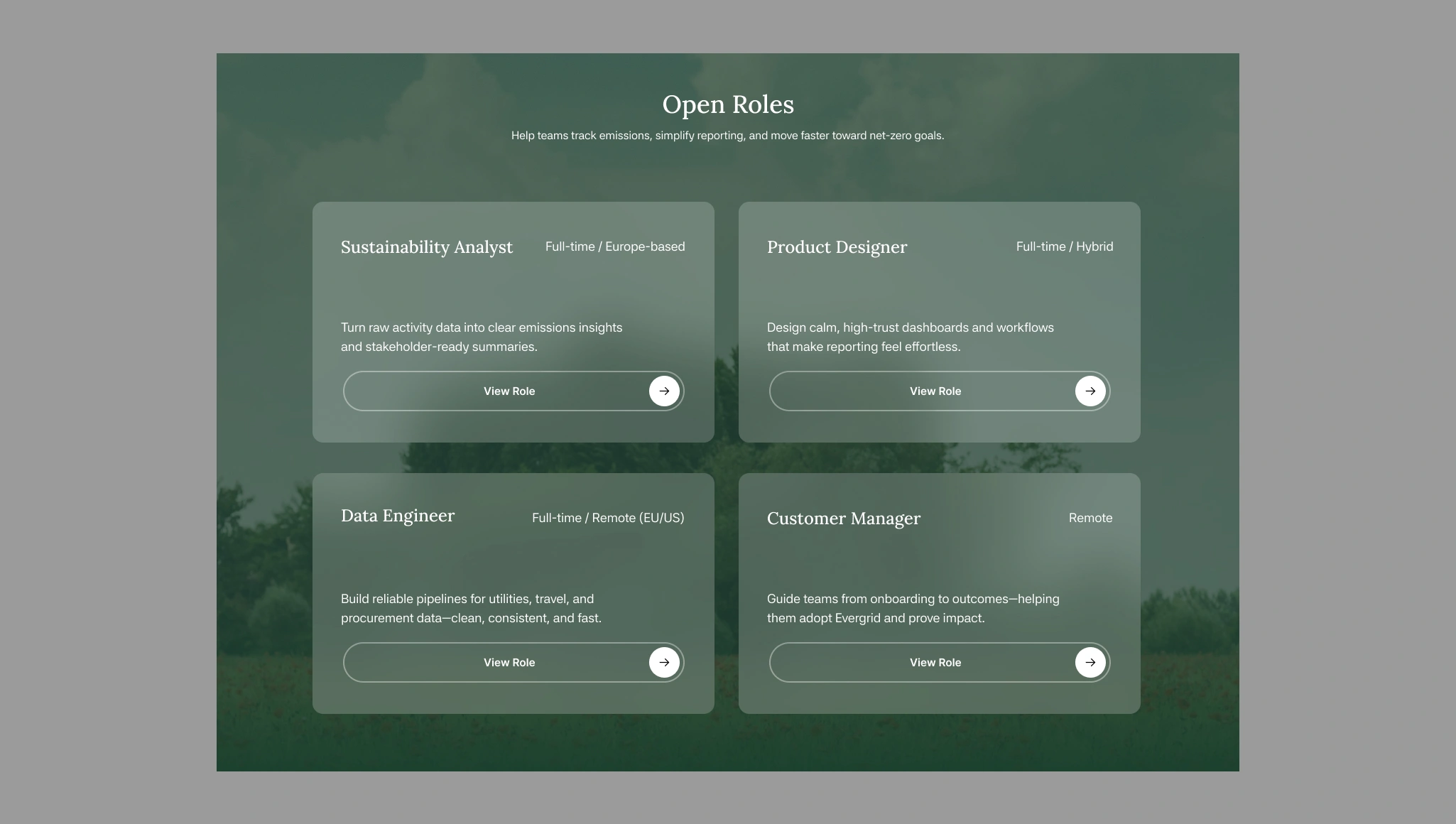 About Us — Other 01 section preview
